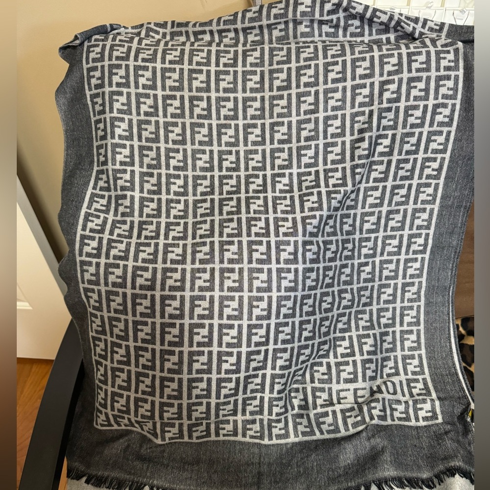 Huge FENDI Cashmere Scarf